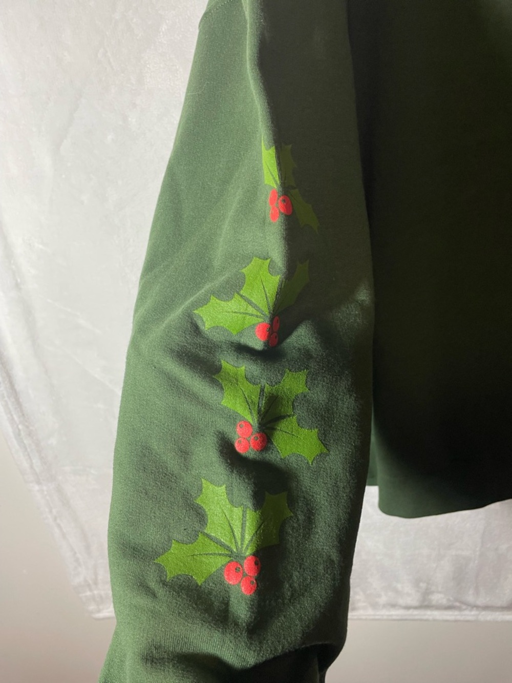 Disney Green Muppet Christmas Carol Crewneck Hoodie - Picture 4 of 5